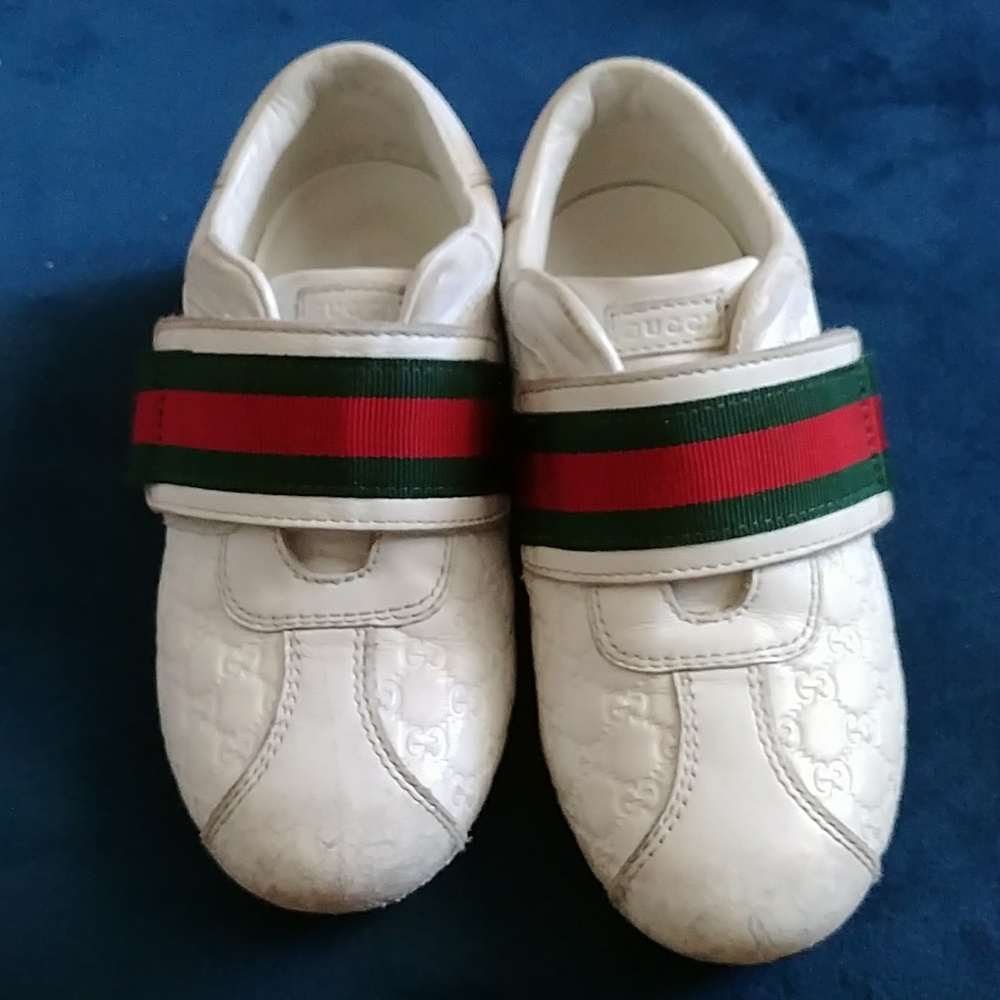 [SOLD]Gucci kids leather sneakers